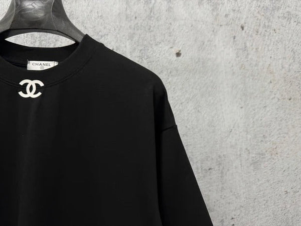 CC 2026 Short-Sleeve T-Shirt Black Pure Cotton 573879