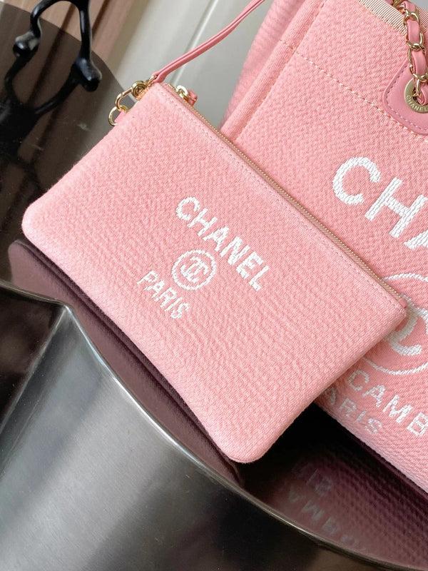 CC 2026 Deauville Bag Pink Canvas