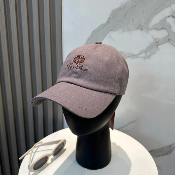 LP Baseball Cap Cotton With Brown Logo 268957