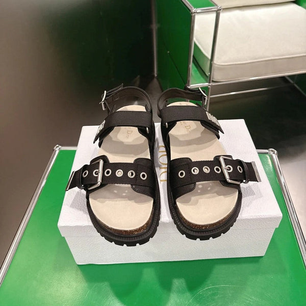 Dior 2026 Dioract Sandal Fabric Cowhide 718705