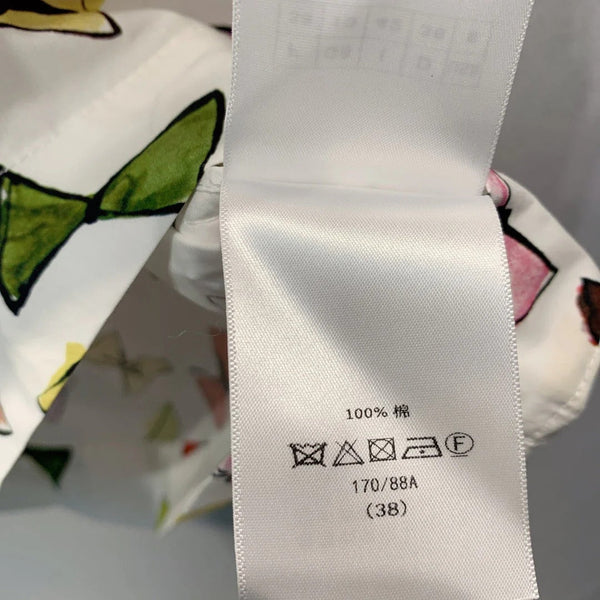 CD 2026 Sleeveless Dress White Cotton 627246