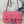 CC 26s Flap Bag 20cm Pink Quilted Leather Rainbow Buckle