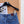 CD 2026 Side-letter Cargo Denim Short Blue Cotton 704815