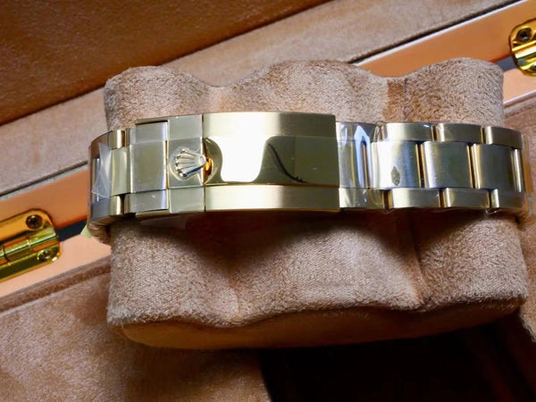Rolex Daytona 40mm Gold Rainbow Case Black Dial