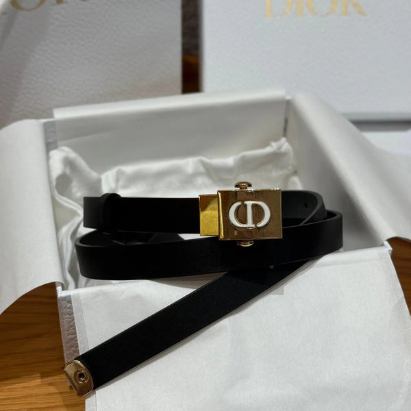CD 2026 Montaigne Treasure Belt 20mm Smooth Calfskin