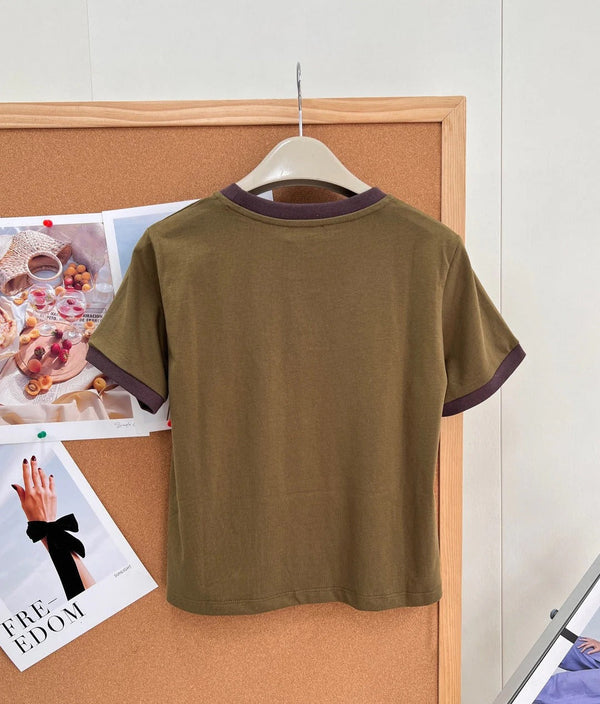 Miu 2026 Shirt Brown Cotton 636397