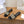CD 26s Square - Toed Sandals Canvas Cowhide 685446
