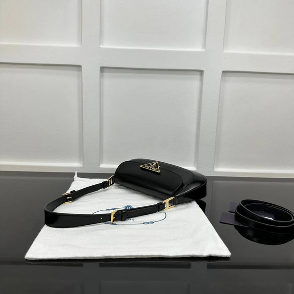 Prad 2026 Shoulder Bag 24cm Patent Leather