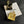 CC Vintage Double C Bag Black Gold Earrings