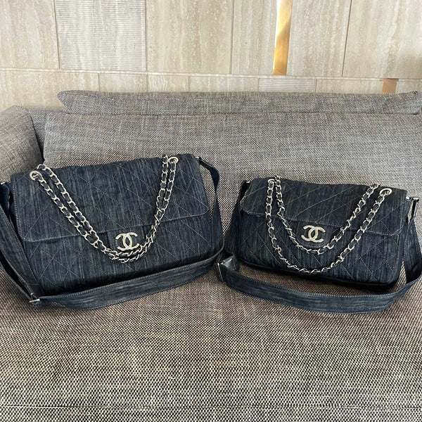 CC 2026 Stretch Spirit Messenger Bag Black Denim