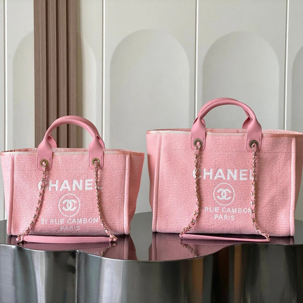 CC 2026 Deauville Bag Pink Canvas