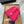 BEANIIE HAT IN BRIGHT PINK WOOL 335037