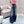 DIOR 25S RIPPED WIDE-LEG PANTS 705