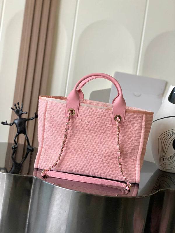 CC 2026 Deauville Bag Pink Canvas