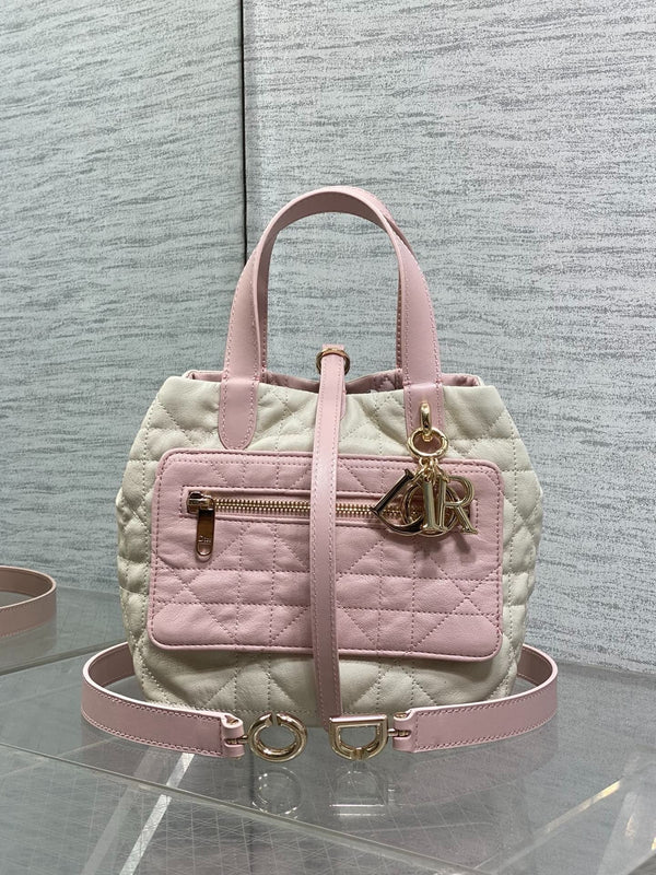CD 2026 Toujours Vertical Tote Bag Calfskin