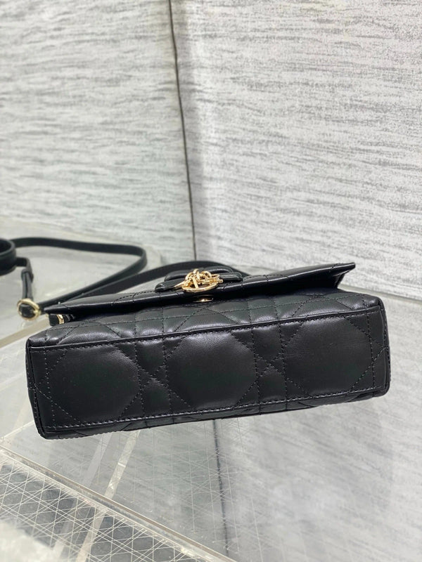 CD 2026 My Tender Dior Top Handle Bag 21cm Lambskin