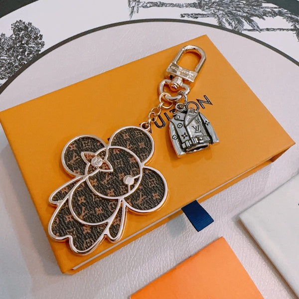 LV Brown Vivienne Charm