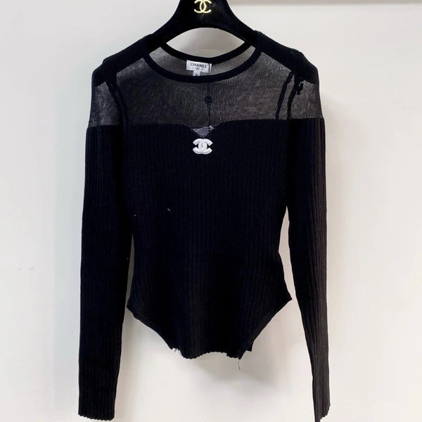 Chanel 2026 Long-Sleeve Top Wool 166733