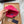 BEANIIE HAT IN BRIGHT PINK WOOL 335037