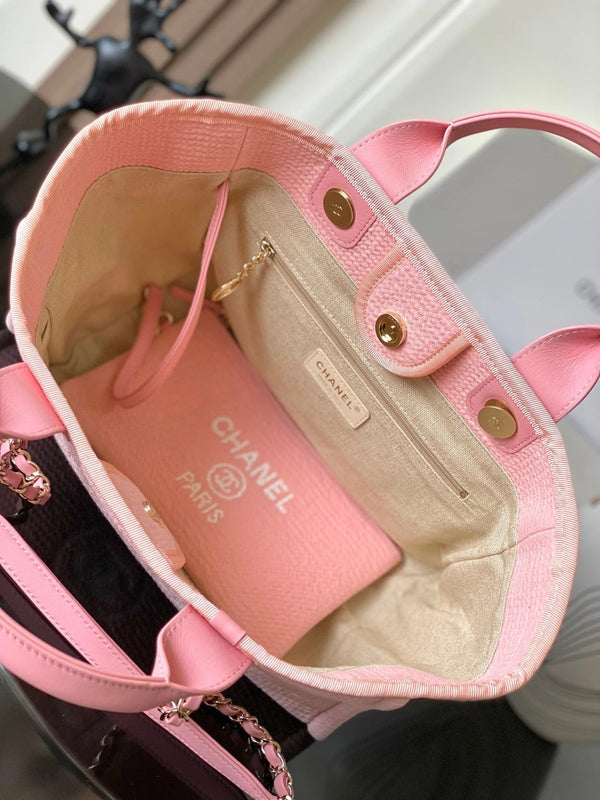CC 2026 Deauville Bag Pink Canvas