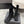 Alaia 2025 Square Toe High Heeled Ankle Boot Black Suede 558668