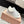 Miu 25 Small Bow Sneaker Gray White Suede Wool 541920