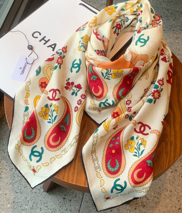 CC 26s Scarf 140 In Cashmere Silk 306130