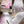LV 25 Scarf 180cm Pink Gray Wool 293484