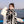 LV 25 Scarf 186cm Black White Wool 293490