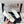 CC 25B MaryJane Shoes Black White Sheepskin