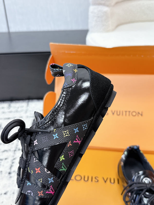 LV Sneakerina Sneaker Black Patent Leather 616967