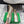 BV Charlotte Ballet Flat Gold Woven Leather 769995