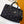 LV Speedy 40 Bandoulière Bag Black Denim Leather 252470
