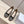 CD 26s Block Heel Pumps 7cm White Black Oblique Canvas 121657