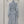 LV 25 Long Sleeve Dress Blue Polyester
