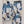Fendi 25 Suit Blue Polyester Fiber
