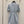 Fendi 25 Striped Dress Blue Cotton