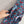 LV 25S Cherry Printed Dress Blue Red Poliester