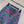 LV 25 Cherry Denim Skirt Blue Cotton