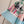 CD 25 Long Skirt Light blue mix Colors Polyester