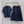 Miu SS26 Set Polo Shirt Pleated Skirt Navy Blue Polyester Cotton 351275