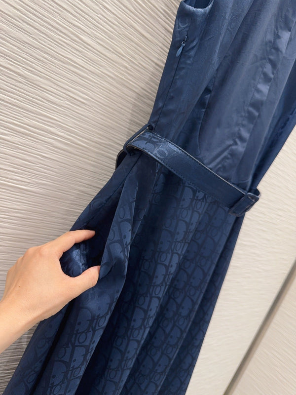 CD Vest Dress Blue Polyester 394945