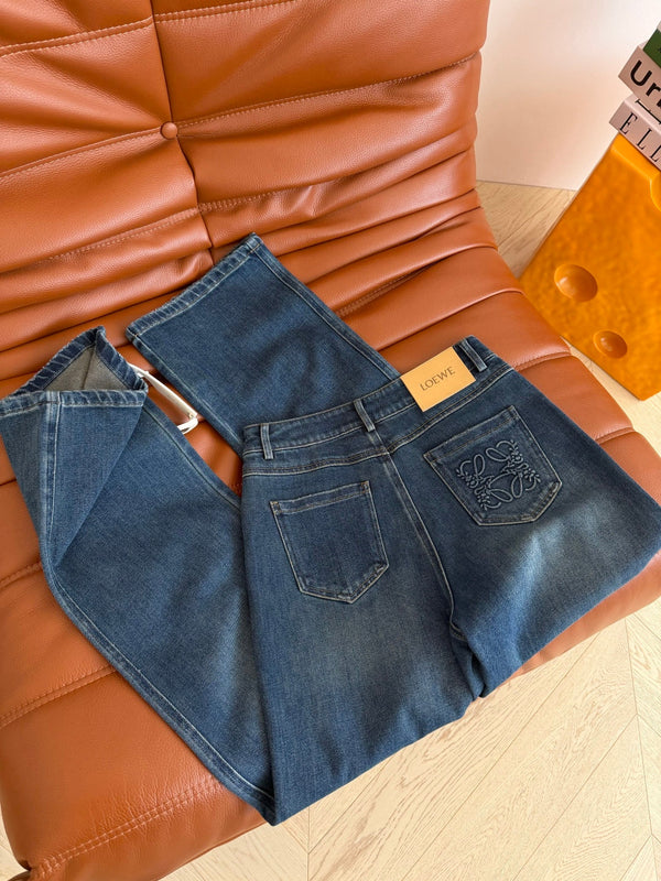LW 26s Straight Leg Jeans Dusty Blue Denim 420918