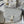 CD Medium Saddle Pouch with Chain 21.5cm White Grey Jacquard Cowhide GHW