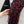 YSL 26s V-Neck Maxi Dress Black Red Silk 398892