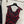 YSL 26s V-Neck Maxi Dress Black Red Silk 398892