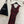 YSL 26s V-Neck Maxi Dress Black Red Silk 398892