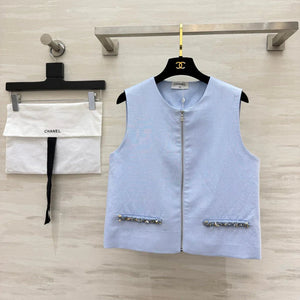 CC 2026 Vest Shirt Cotton-Linen 398793