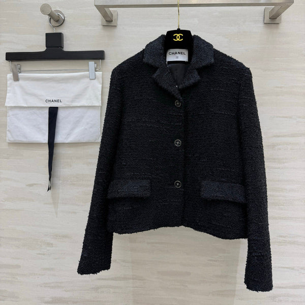 CC 26s Jacket in Black Tweed 414173