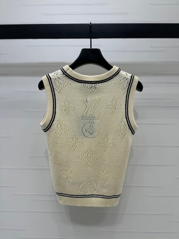 LV 25C Knitted Vest 228788
